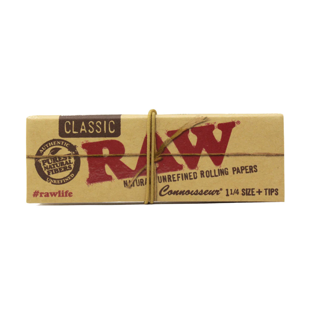 1.25 Connoisseur Classic Unbleached Rolling Papers