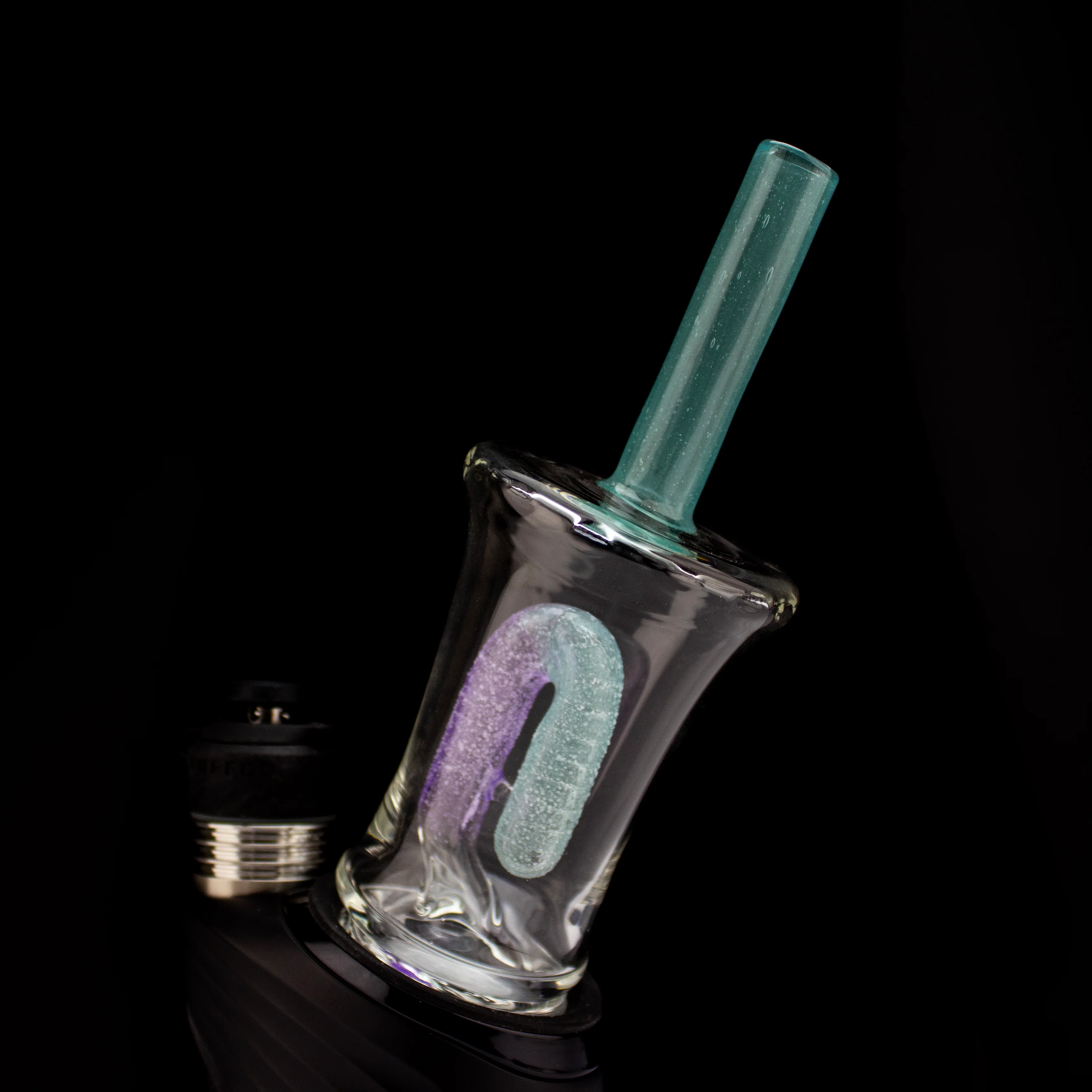 Aqua & Purple Candy Cup Peak Top #EMP457 - Image 2