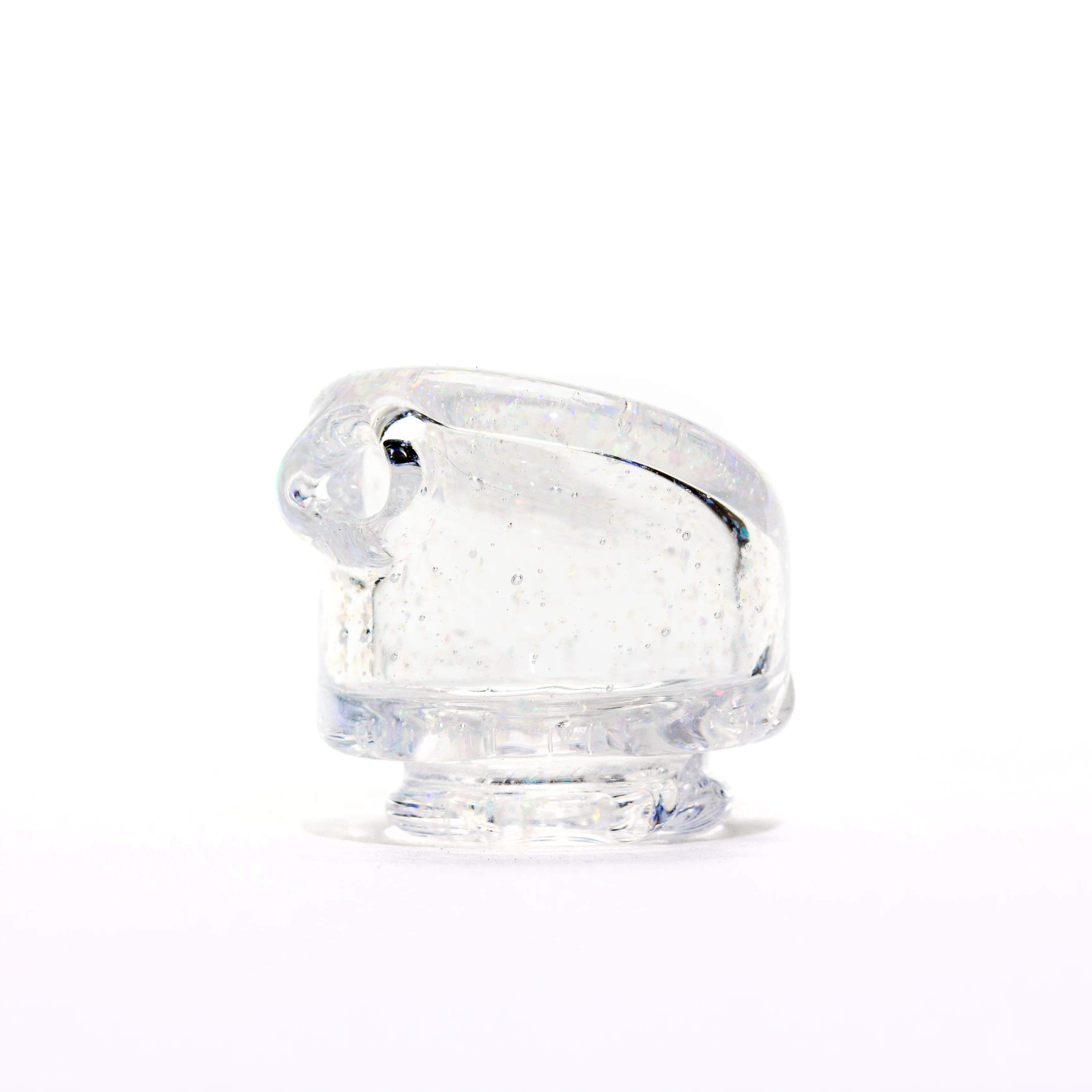 Crushed Opal Clear Pivot Mouthpiece #ORG09