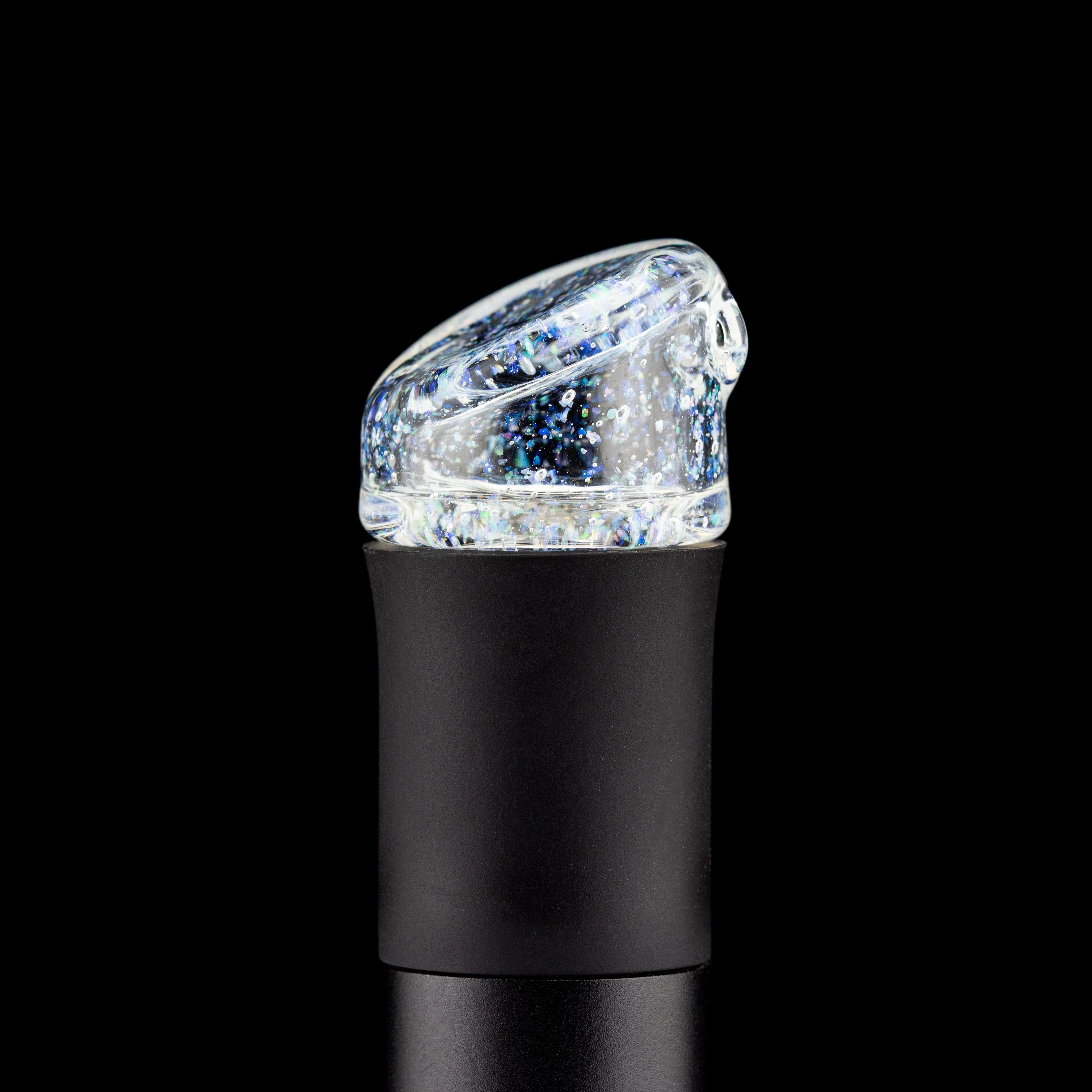 Crushed Opal Clear Pivot Mouthpiece #ORG09 - Image 2